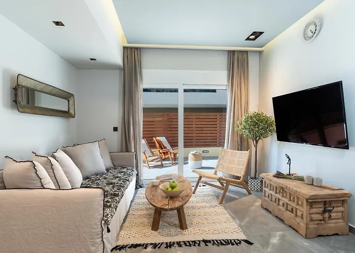 شقة Elia & Anthos Deluxe *